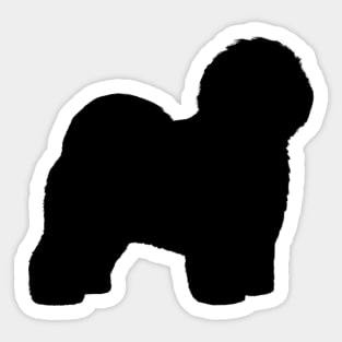 Old English Sheepdog Silhouette Sticker